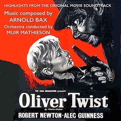 Oliver Twist Trilha sonora (Arnold Bax) - capa de CD