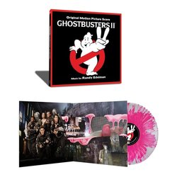 Ghostbusters II サウンドトラック (Randy Edelman, Russ Lieblich, David Lowe, David Whittaker) - CDインレイ