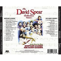 The David Spear Collection - Volume 2 サウンドトラック (David Spear) - CD裏表紙