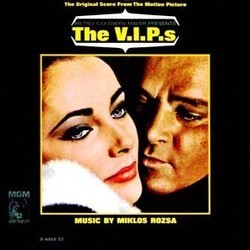 The V.I.P.s Ścieżka dźwiękowa (Mikls Rzsa) - Okładka CD