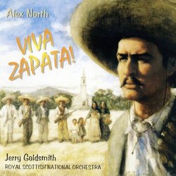 Viva Zapata! Ścieżka dźwiękowa (Jerry Goldsmith, Alex North) - Okładka CD