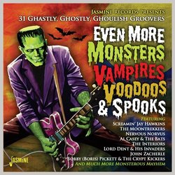 Even More Monsters, Vampires, Voodoos & Soundtrack (Various Artists) - CD-Cover