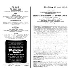 The Wonderful World of the Brothers Grimm Ścieżka dźwiękowa (Various Artists, Leigh Harline) - Tylna strona okladki plyty CD