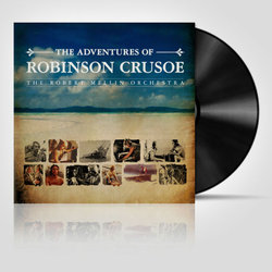 The Adventures of Robinson Crusoe Soundtrack (Robert Mellin, Gian-Piero Reverberi) - CD-Cover