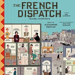 The French Dispatch Soundtrack (Alexandre Desplat) - CD cover