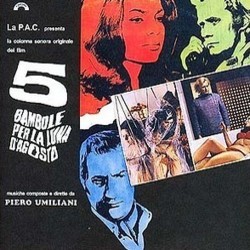 5 Bambole per la Luna d'Agosto Ścieżka dźwiękowa (Piero Umiliani) - Okładka CD