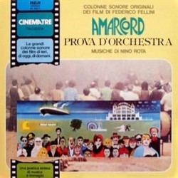 Amarcord / Prova D' Orchestra Trilha sonora (Nino Rota) - capa de CD