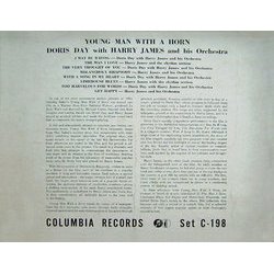 Young Man With a Horn Ścieżka dźwiękowa (Harry James) - Tylna strona okladki plyty CD