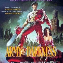 Army of Darkness サウンドトラック (Danny Elfman, Joseph LoDuca) - CDカバー