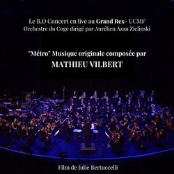 Mtro Trilha sonora (Mathieu Vilbert) - capa de CD