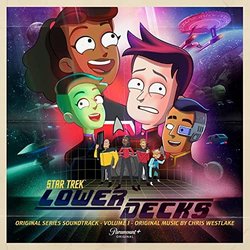 Star Trek: Lower Decks, Vol. 1 Soundtrack (Chris Westlake) - CD cover