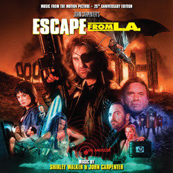 Escape From L.A. Soundtrack (John Carpenter, Shirley Walker) - CD cover
