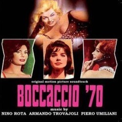 Boccaccio '70 Ścieżka dźwiękowa (Nino Rota, Armando Trovajoli, Piero Umiliani) - Okładka CD