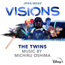 Star Wars: Visions - The Twins Soundtrack (Michiru Oshima) - CD cover