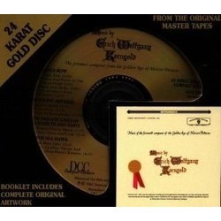 Music by Erich Wolfgang Korngold サウンドトラック (Erich Wolfgang Korngold) - CDカバー