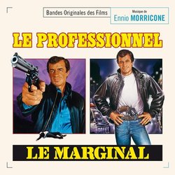 Le Professionnel / Le Marginal サウンドトラック (Ennio Morricone) - CDカバー