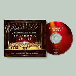 Andrew Lloyd Webber - Signed Symphonic Suites Soundtrack (Andrew Lloyd Webber) - CD cover
