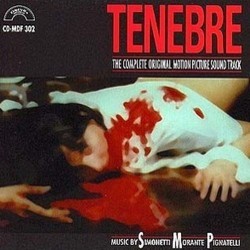 Tenebre Colonna sonora (Massimo Morante, Fabio Pignatelli, Claudio Simonetti) - Copertina del CD