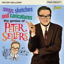 The Genius Of Peter Sellers - Song, Sketches And Caricatures Soundtrack (Peter Sellers) - CD cover