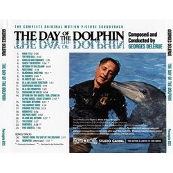The Day of the Dolphin Ścieżka dźwiękowa (Georges Delerue) - Tylna strona okladki plyty CD