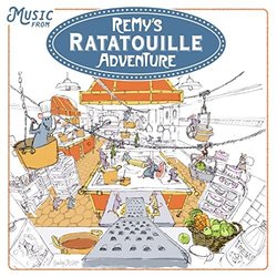 Remy's Ratatouille Adventure Trilha sonora (Michael Giacchino) - capa de CD