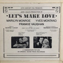 Let's Make Love Soundtrack (Earle Hagen, Cyril J. Mockridge, Lionel Newman) - CD Achterzijde