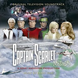 Captain Scarlet and the Mysterons サウンドトラック (Barry Gray) - CDカバー