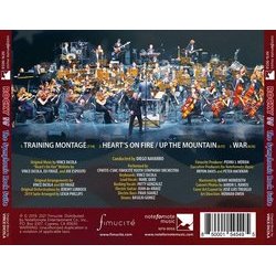 Rocky IV - The Symphonic Rock Suite Soundtrack (Vince DiCola) - CD Back cover