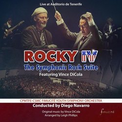 Rocky IV - The Symphonic Rock Suite サウンドトラック (Vince DiCola) - CDカバー