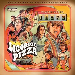 Licorice Pizza Soundtrack (Various Artists, Jonny Greenwood) - CD cover