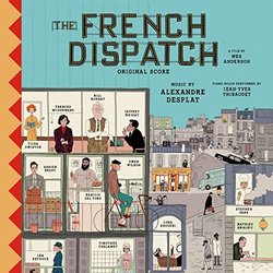 The French Dispatch Soundtrack (Alexandre Desplat) - CD-Cover