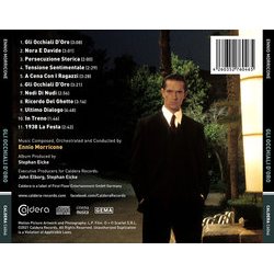 Gli occhiali d'oro Soundtrack (Ennio Morricone) - CD Back cover