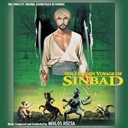 The Golden Voyage of Sinbad Soundtrack (Mikls Rzsa) - CD cover