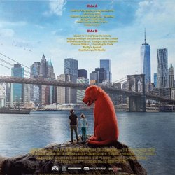 Clifford The Big Red Dog Ścieżka dźwiękowa (John Debney) - Tylna strona okladki plyty CD