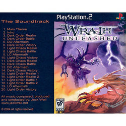 Wrath Unleashed Soundtrack (Jack Wall) - CD Trasero