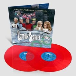 Captain Scarlet and The Mysterons サウンドトラック (Barry Gray) - CDインレイ