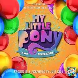 My Little Pony A New Generation: Fit Right In サウンドトラック (Just Kids) - CDカバー