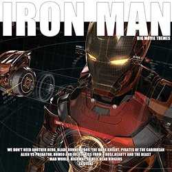 Iron Man Soundtrack (Various Artists) - CD cover