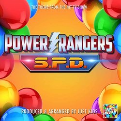 Power Rangers S.P.D Theme Song Bande Originale (Just Kids) - Pochettes de CD