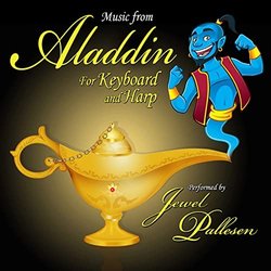 Music from Aladdin for Keyboard and Harp Soundtrack (Alan Menken, Jewel Pallesen) - CD cover