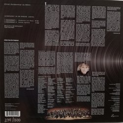 Elliot Goldenthal: Symphony in G-Sharp Minor サウンドトラック (Elliot Goldenthal) - CD裏表紙