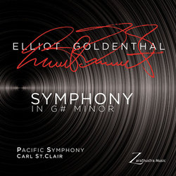 Elliot Goldenthal: Symphony in G-Sharp Minor Soundtrack (Elliot Goldenthal) - CD cover