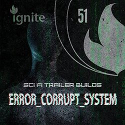 Error_Corrupt_System - Sci Fi Trailer Builds Ścieżka dźwiękowa (Various Artists, Warner Chappell Production Music) - Okładka CD