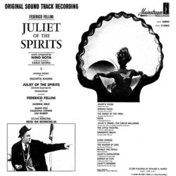 Juliet of the Spirits Ścieżka dźwiękowa (Nino Rota) - Tylna strona okladki plyty CD