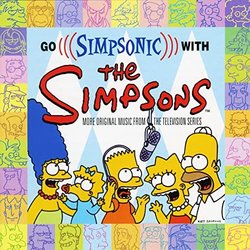 Go Simpsonic with The Simpsons Soundtrack (Various Artists, Alf Clausen) - CD cover