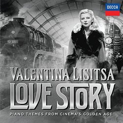 Love Story: Piano Themes From Cinema's Golden Age Soundtrack (Various Artists, Valentina Lisitsa) - CD cover