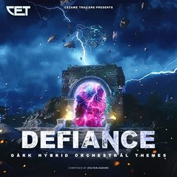Defiance - Dark Hybrid Orchestral Themes Soundtrack (Zoltan Zadori) - CD cover