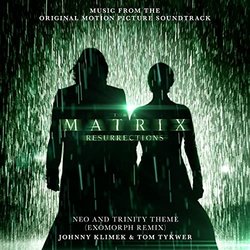 The Matrix Resurrections: Neo and Trinity Theme Soundtrack (Johnny Klimek, Tom Tykwer) - CD cover