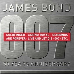James Bond: 50 Years Anniversary Soundtrack (Various Artists) - CD cover