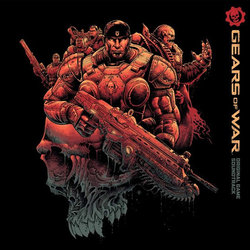 Gears of War Trilha sonora (Kevin Riepl) - capa de CD